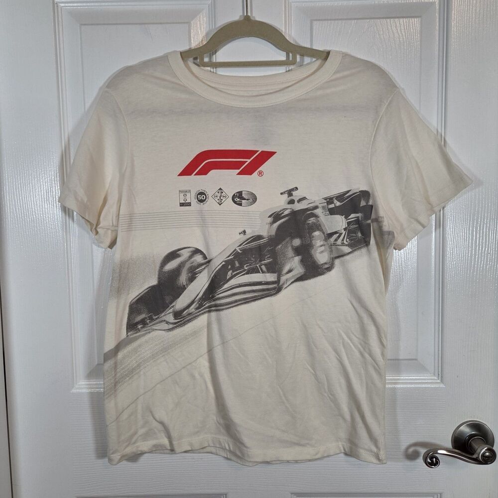 Hybrid Apparel Formula 1 Grand Prix SS Tee Shirt Mens MEDIUM